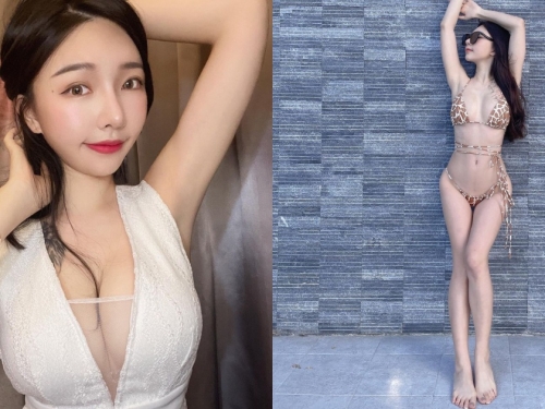 熱愛水上活動的運動正妹！「Nora林于諾 」飽滿美乳＋漂亮腹肌，苗條又火辣！