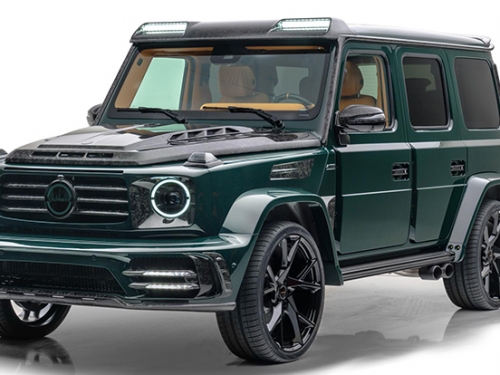 要價1,860萬台幣、限量10台！豪奢英國綠坦克 Mansory Gronos G63