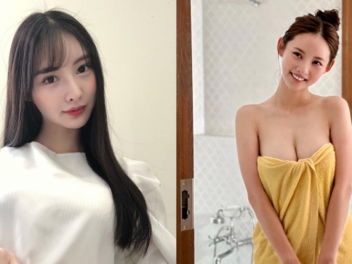 23 歲「混血女星」澡堂淋浴影片曝光！「F 級事業線」狂吸網友目光