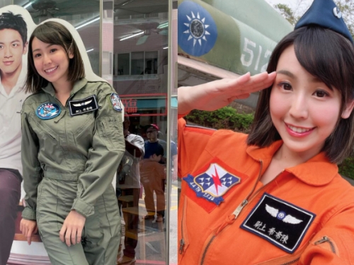 正妹空軍上尉笑起來甜到蛀牙　網友們都想簽下去了！