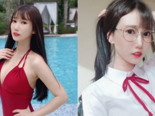 空靈系 JKF 女郎「又又」化身制服學生妹！網驚：衣服縮水了！