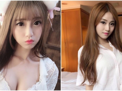 性感小甜心「迷人身材」好挑逗，嘟起嘴巴「勾人眼神」太性感！