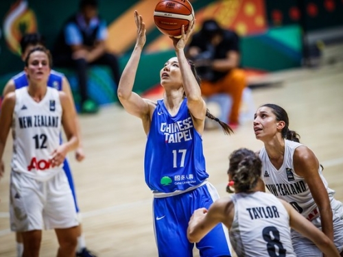 台灣女籃先盛後衰　6分惜敗紐西蘭