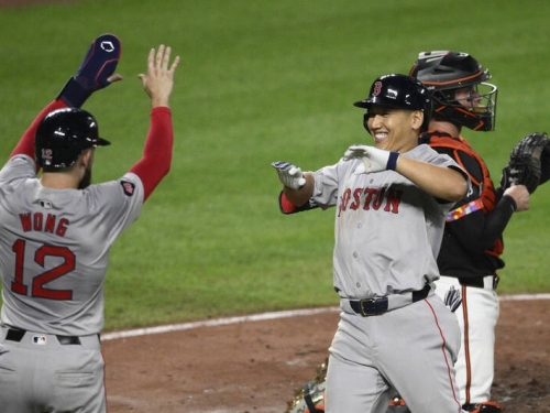 MLB》吉田正尚三分砲、猛打賞進帳4打點 紅襪打擊戰擊退金鶯