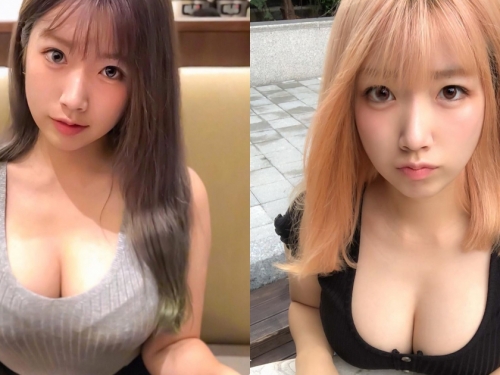 核彈級嫩妹「最愛拍胸部特寫照」，巨大乳視角讓粉絲看好看滿！