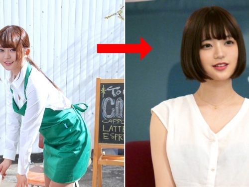 咖啡店美少女大變身！　短髮纖細美女「伊藤久留美」改名再戰AV界！