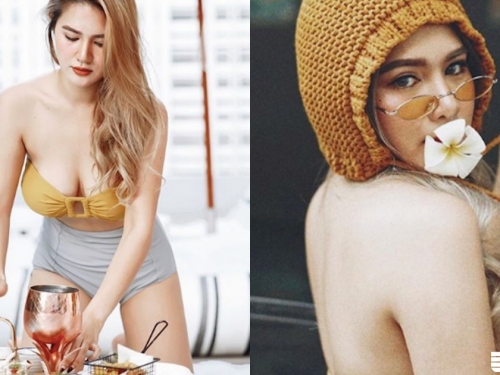 男粉著迷女粉崇拜的「超人氣IG正妹」！不經意倒出「渾圓巨乳」豐滿上圍飄出厚奶香！
