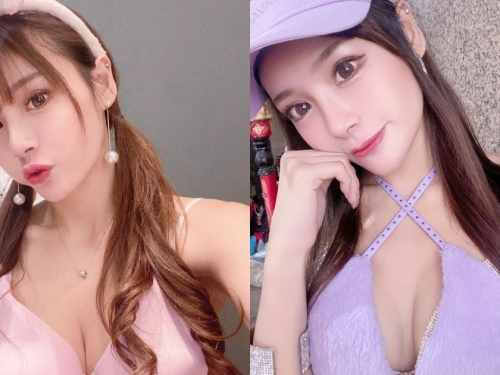 正妹「小麋Lu」性感嘟嘴自拍，「挖空上衣」展現火辣美乳！