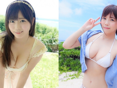 萌力與性感兼具！小蘿莉大巨乳的「羽咲美晴」，擁有超敏感水龍頭一摳就噴水！