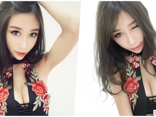 爆乳辣模「極品雪乳」太殺了！「飽滿雙乳」快撐爆衣服！