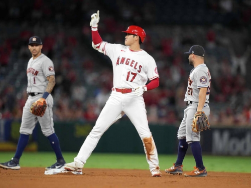 MLB》軟弱滾地球衝上二壘 大谷翔平打回天使唯一一分（影音）