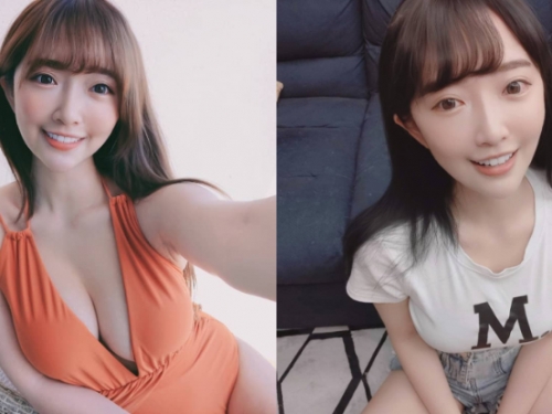 超萌實況主Mita映晨竟然是「神隱少女」　深藏不露的嫩乳一彎腰形狀掉出