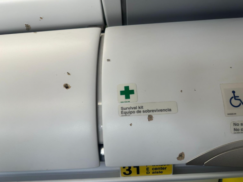 扯！美廉航客機海地上空遭槍擊貫穿機身 1空服員受傷
