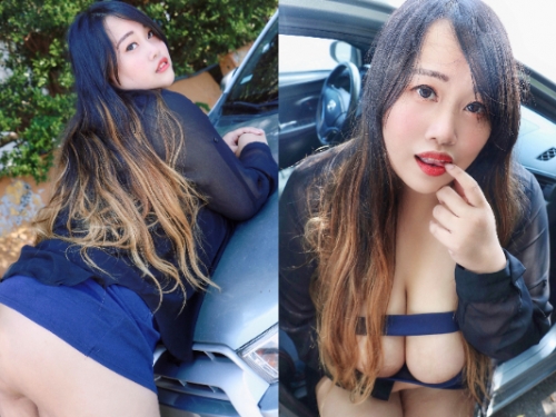 兇！現役保育士挺「天然K Cup豪乳」　香車美人畫面奶香充滿～