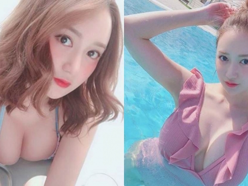 火辣G奶寫真正妹「葉月ゆめ」，白嫩美乳下水後更養眼了！