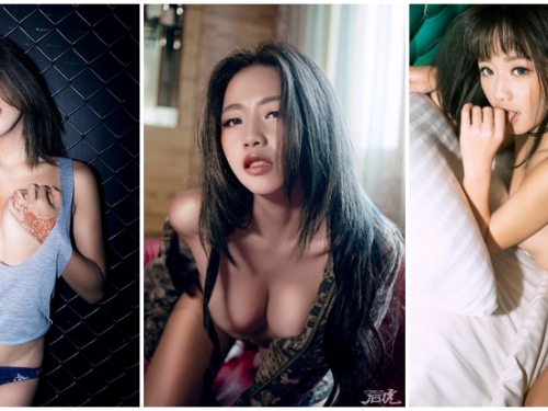 「美乳正妹」的野性誘惑！最性感的女體藝術，眼神跟身材都太完美了！