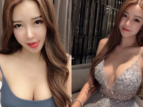 情趣用品店老闆娘「飽滿雙乳」讓人好想適用！出席晚會也不忘「打開中路」！