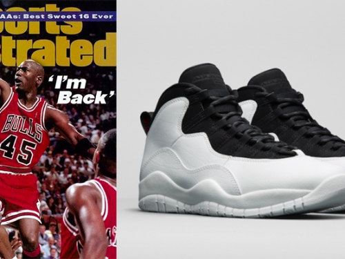 當年震撼全球的六個字母「I'm Back」，這回印在Air Jordan 10上讓你珍藏！