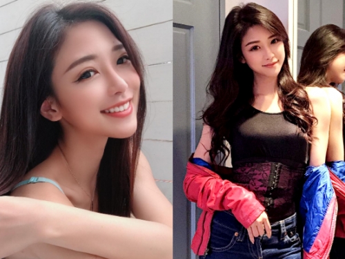 甜嫩又白皙！零死角美女「卡卡兒」笑得太迷人，超細水蛇腰不給其他女孩任何情面！