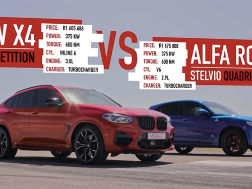 [影]德義跨界性能休旅開尬！先別管誰能贏，Alfa Romeo Stelvio Quadrifoglio 聲浪真是騷爆了...