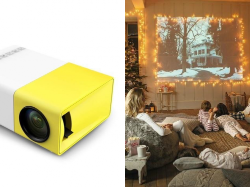 聖誕好物！冬日必備NeatProjector小型投影機，擁有家庭劇院不是夢！