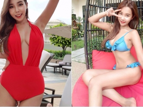 性感登台！拳擊女郎霸氣「八字奶」外露，「雙乳威力」夾擊超兇猛der