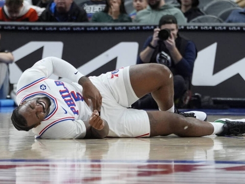 NBA》七六人禁區拉警報 卓蒙德扭傷至少缺3場