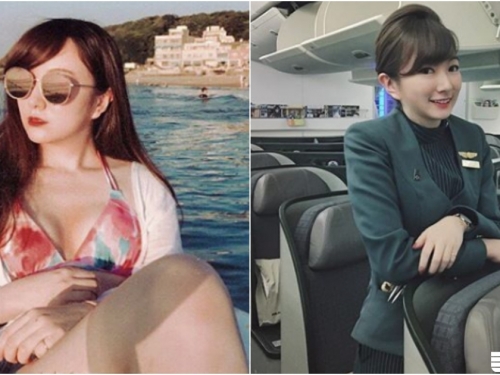 長榮空姐「美波飄蕩」！白沙灣上休假曬太陽，美好倩影讓人想跟她一起漂浮啊！