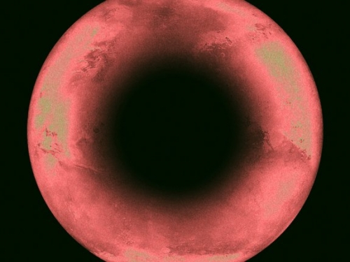在我們星系之外，有一團暗物質正將所有恆星拖曳在一起