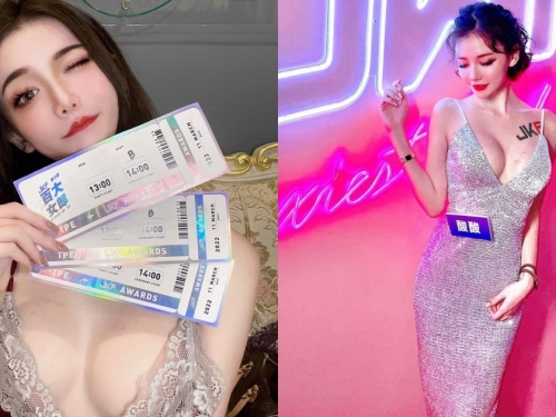 性感妖精「酸酸Enny」大方秀渾圓雪乳！超兇猛「深Ｖ爆乳」邀粉絲一起飛！