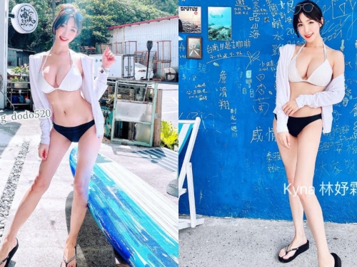 性感姊姊「Kyna林妤霜」大曬逆天長腿　修長曲線征服宜蘭鄉親