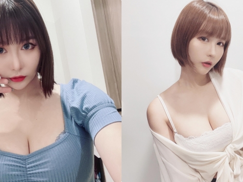 約我玩水的是超巨乳網紅「希維亞」，「濕身誘惑」豐滿胴體太勾人...