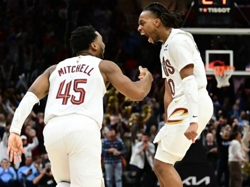 NBA》米契爾、葛蘭德聯手破50分 騎士戰績10戰全勝