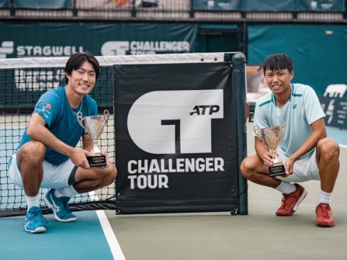 網球》許育修／黃琮豪北美挑戰賽奪冠！男雙連續搶10逆轉勝