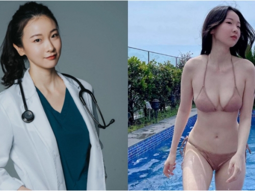 家醫科「正妹住院醫師」白袍下藏飽滿好身材　網友：腰窩太讚！