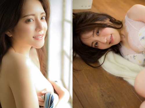 F奶小隻馬正妹「捧奶照好辣」，「側乳的弧度」更是誘人！