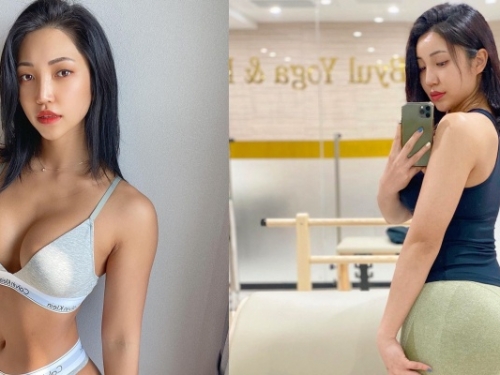越「健」越辣！高人氣網紅「爆乳做運動」！一轉身大秀蜜臀狂吸讚