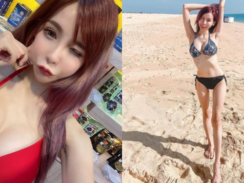 超苗條巨乳正妹「鄭琦Kami」，E奶、蠻腰、美腿三大有料好曲線，性感指數爆表！