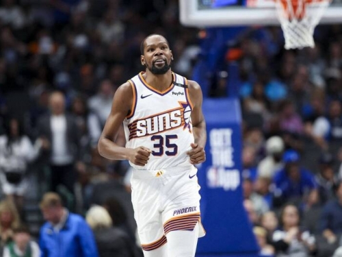 NBA》並列西部龍頭的太陽壞消息！36歲KD上場時間創14年新高受傷了