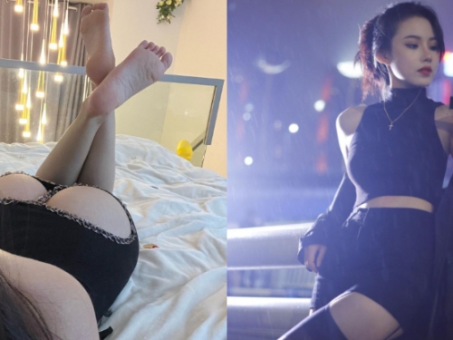「天菜正妹」床上穿「性感挖屁褲」，邪惡節奏讓網友超想犯罪！
