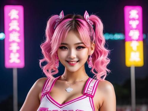Cheerleaders in baseball