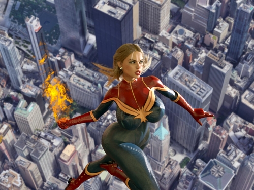 【Justice League】Captain Marvel aliens fight