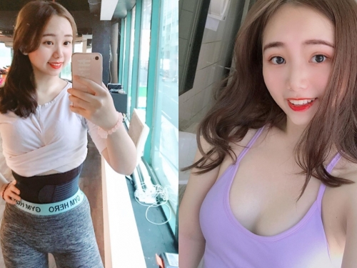 新竹「甜美小隻馬教練」美乳曲線太誘人，「性感體態」讓粉絲都想學健身了！
