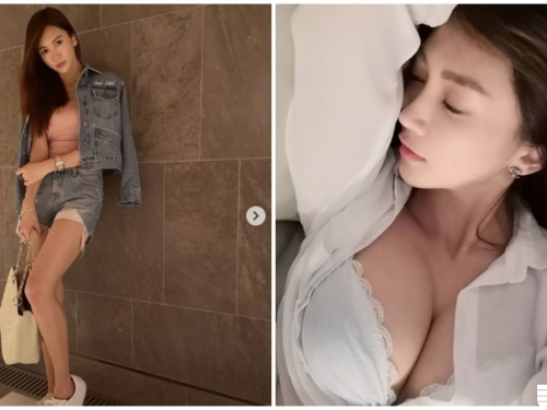 美乳炸出！正妹睡覺時「巨乳跑出來」，「邪惡大奶」讓人有犯罪衝動...