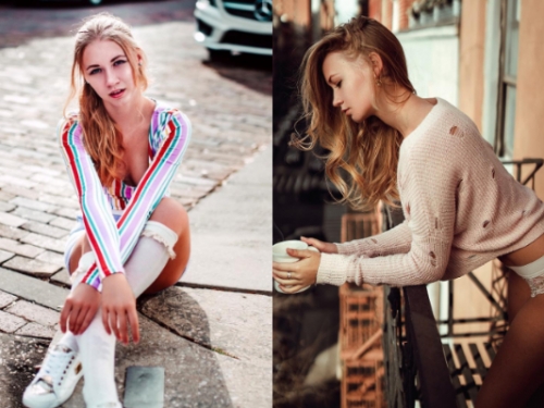 街頭最美一道風景！俄羅斯妹「天使美顏」成移動招牌　路人回頭率百分百