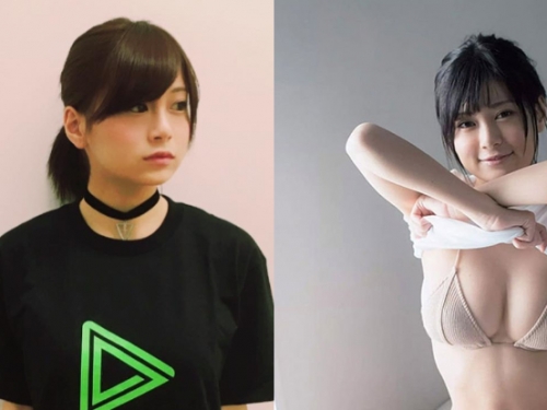 廟細燈籠大！人氣寫真女星「RuMu」搞笑又性感，傲人Ｇcup嚇得粉絲驚叫連連！