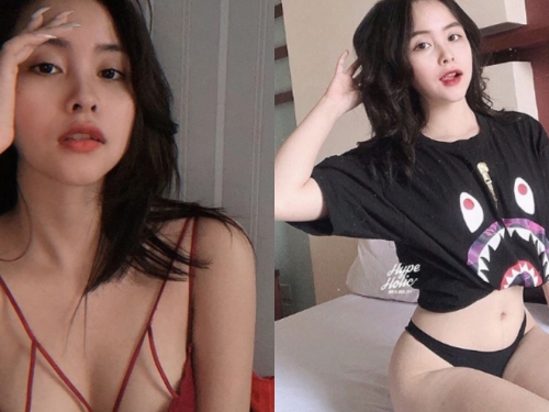 20歲越南嫩妹「美胸豐臀」好招搖，自拍美照「雪白圓尻」吸睛度高超！
