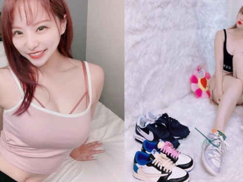 新一代女鞋頭誕生？微甜女孩「諶多芬」腳踩Off-White X Nike潮鞋引熱議