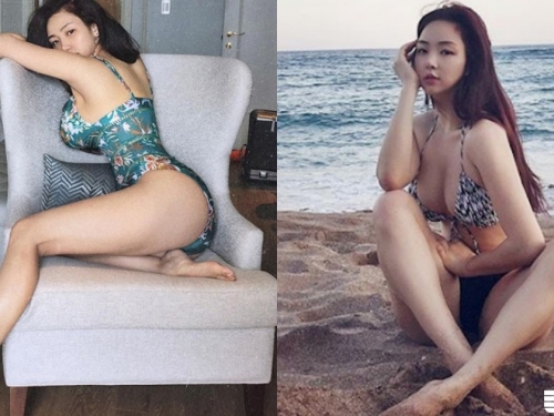 民宿捕獲「白皙長腿妹」！度假解放「爆乳比基尼」尬美腿的組合真der太銷魂拉！
