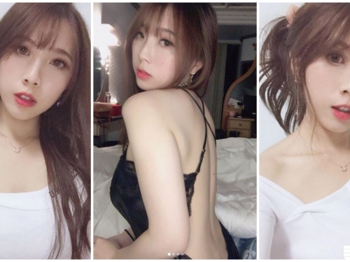 網拍老闆娘「美背曲線」好邪惡，精緻臉蛋下還有著「傲人美胸」！